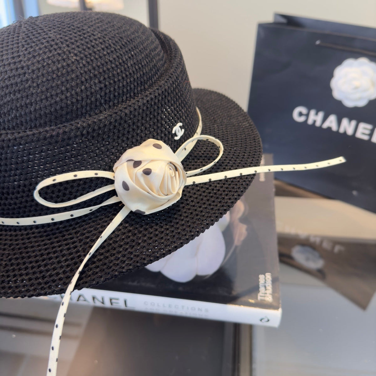 Chanel Bucket Hat Wool 279621