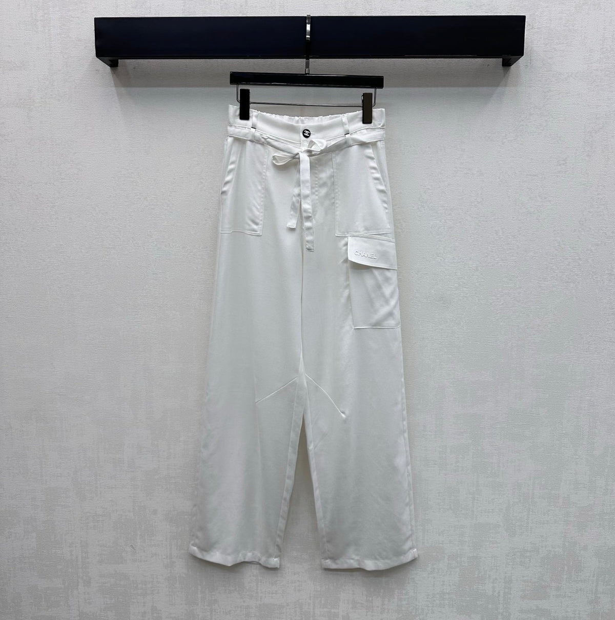 Chanel 2026 Drawstring Straight-leg Trouser Cotton 363900