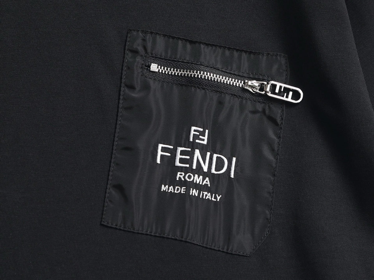 Fendi 2026 Men's Short T-shirt Cotton 796561