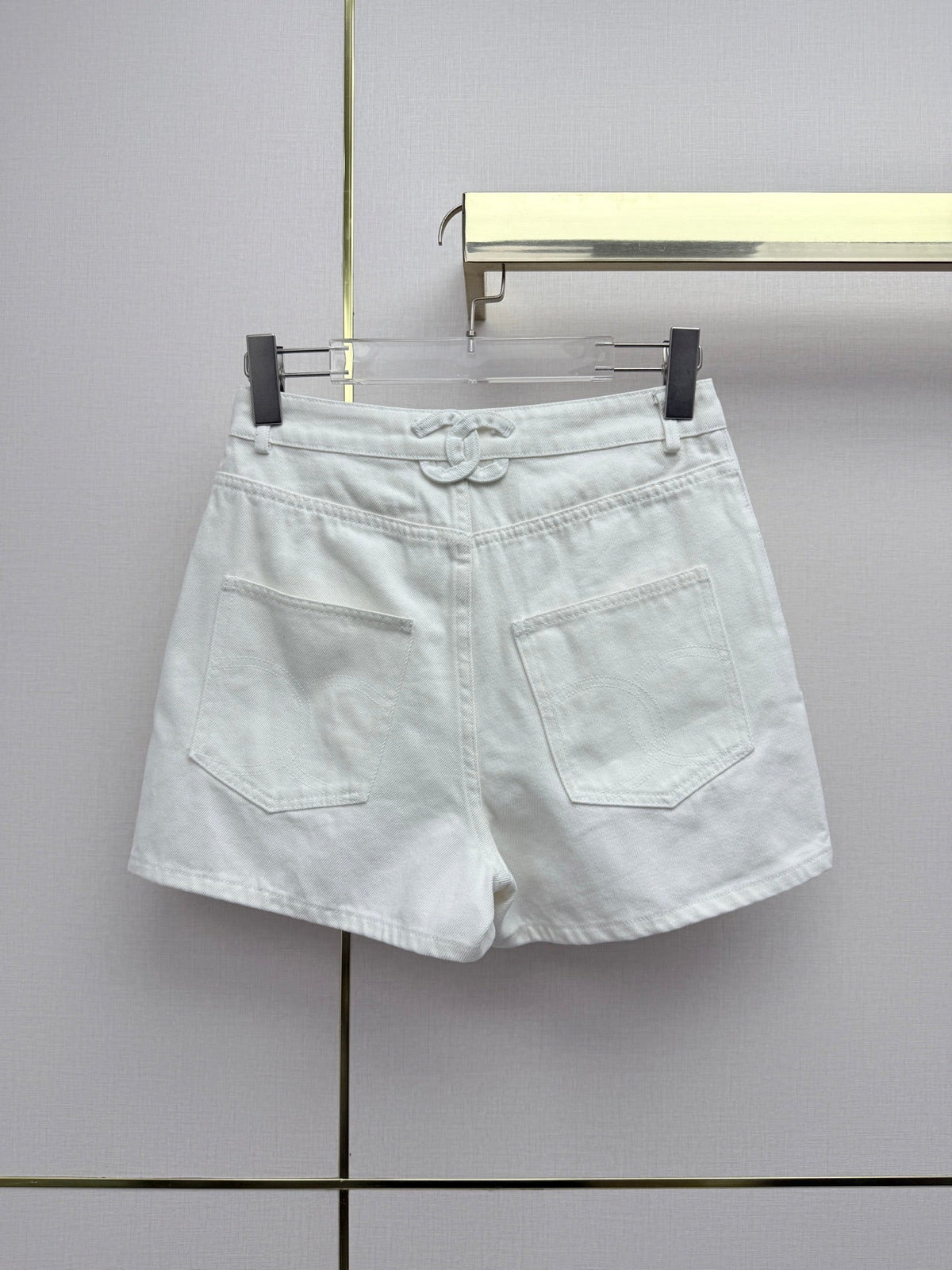 Chanel 2026 Denim Short Four Colors Cotton 365080