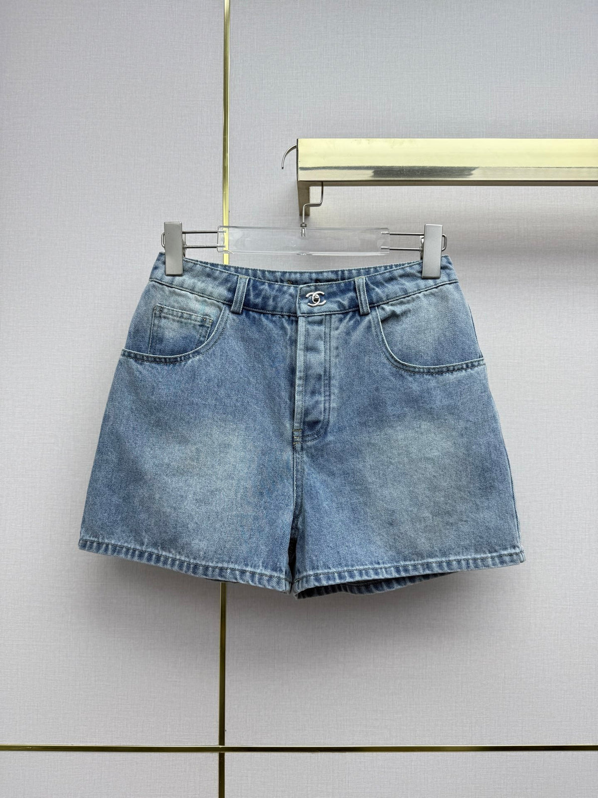 Chanel 2026 Denim Short Four Colors Cotton 365080