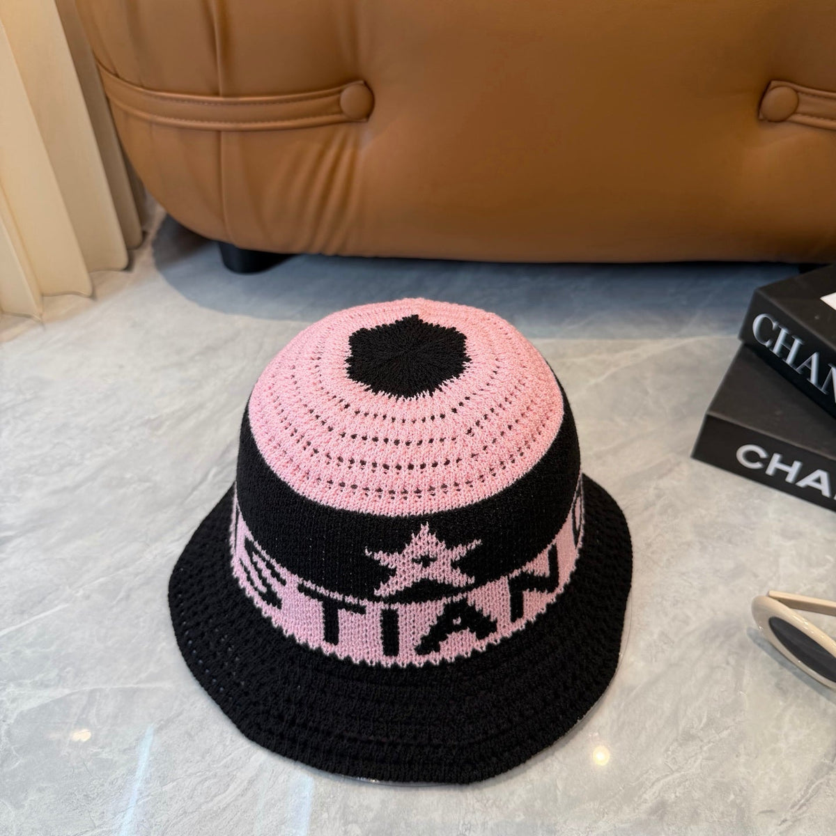 Dior Striped Bucket Hat 237183