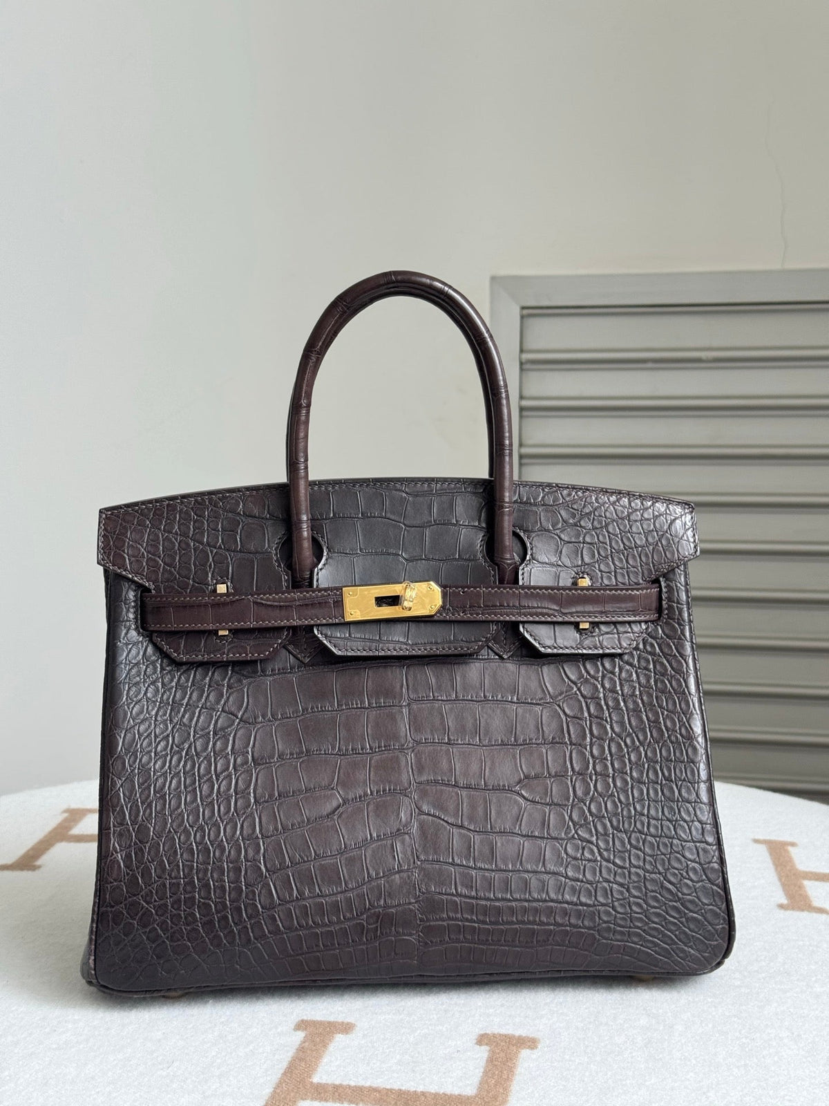 High-end Hermes 2026 Birkin Bag 30cm Crocodile Leather