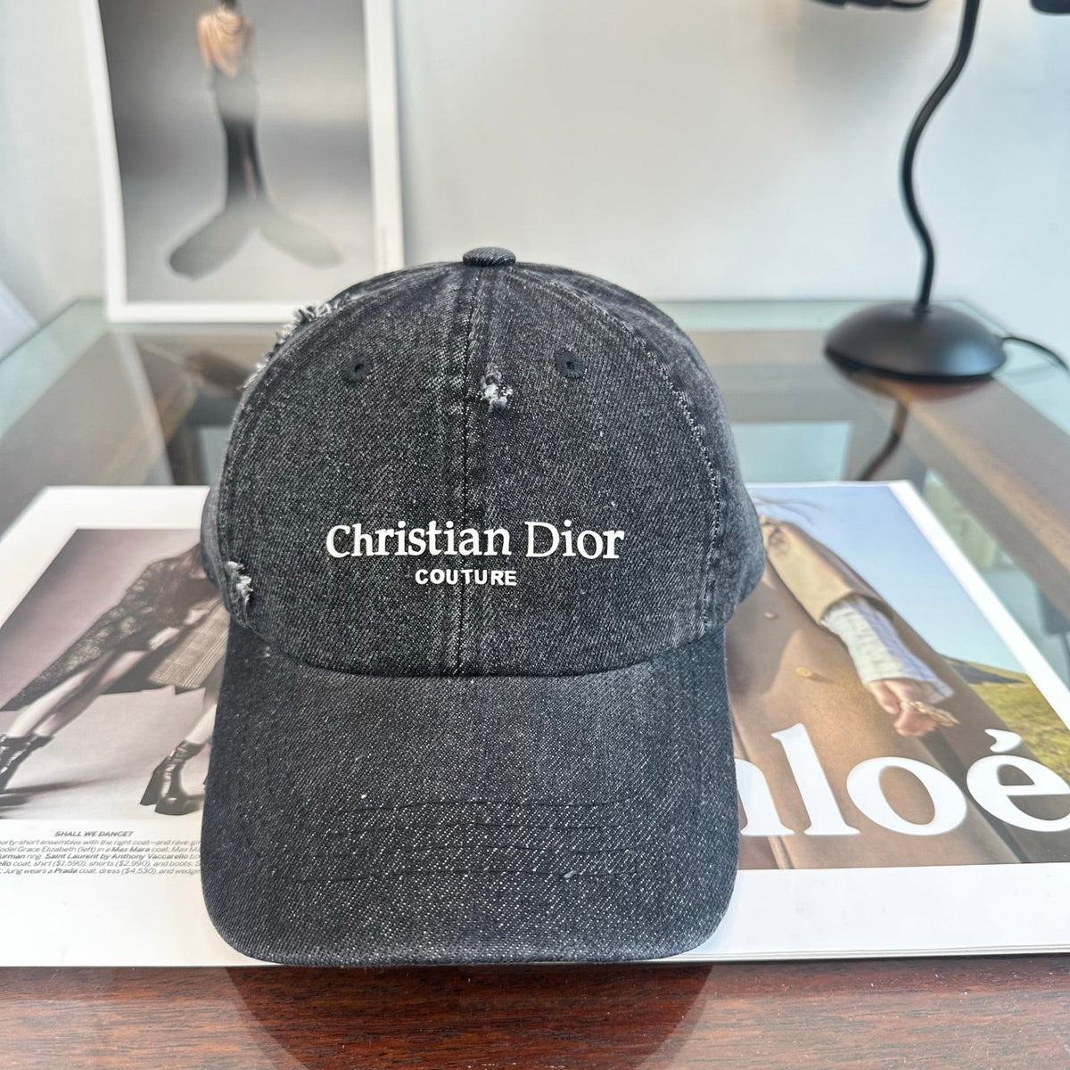 Dior Denim Baseball Cap 239121