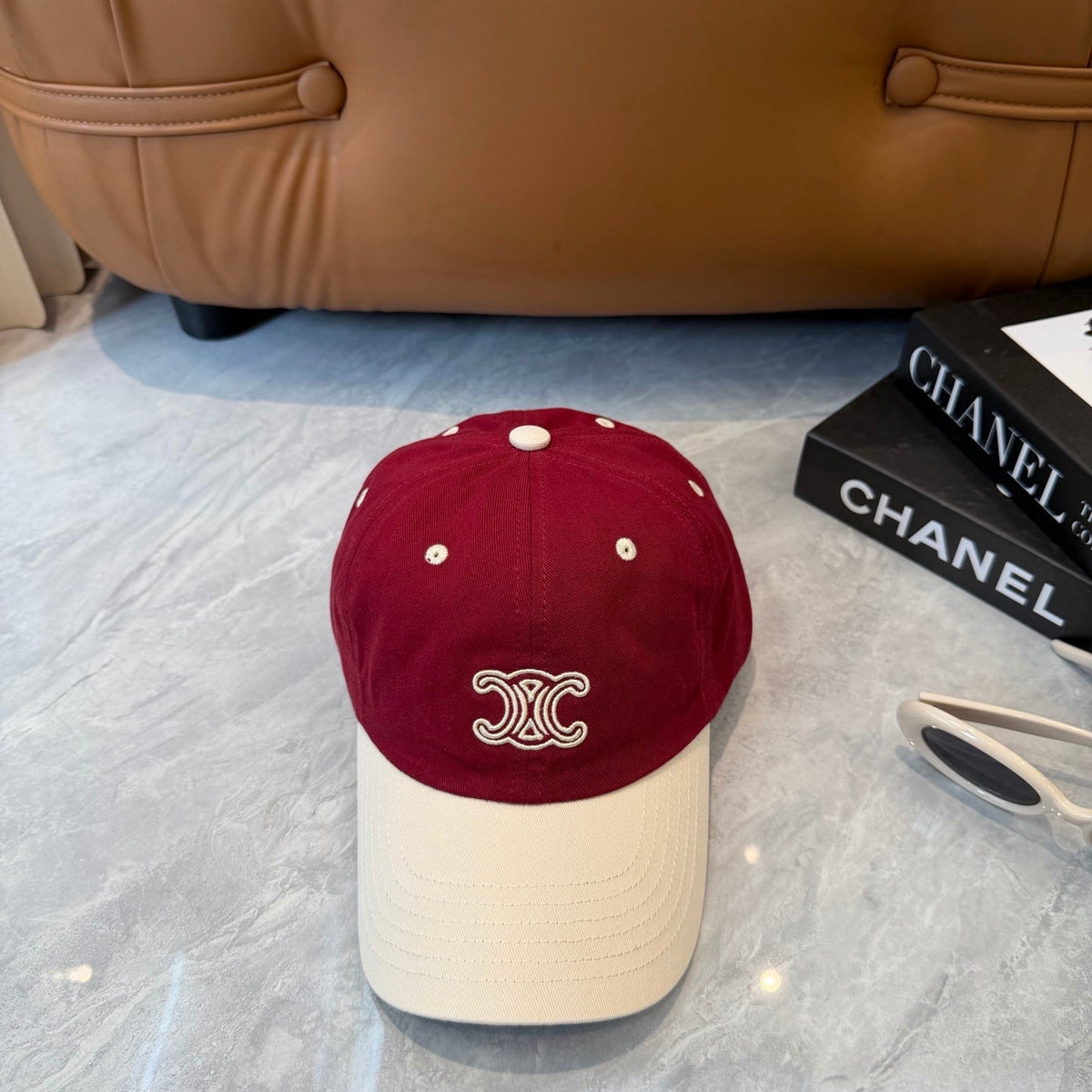 Celine Baseball Cap Cotton 240644