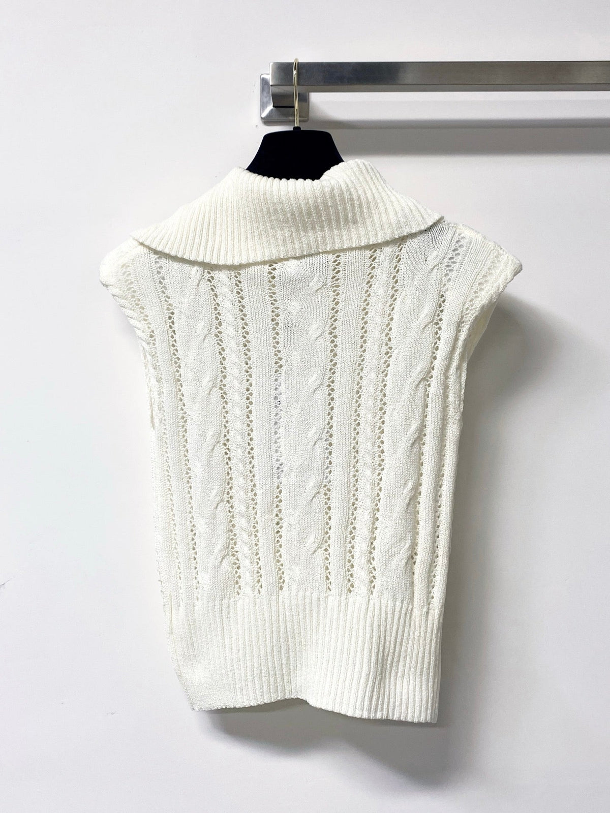 Chanel 2026 Knit Sweater Vest Laine Wool 315615
