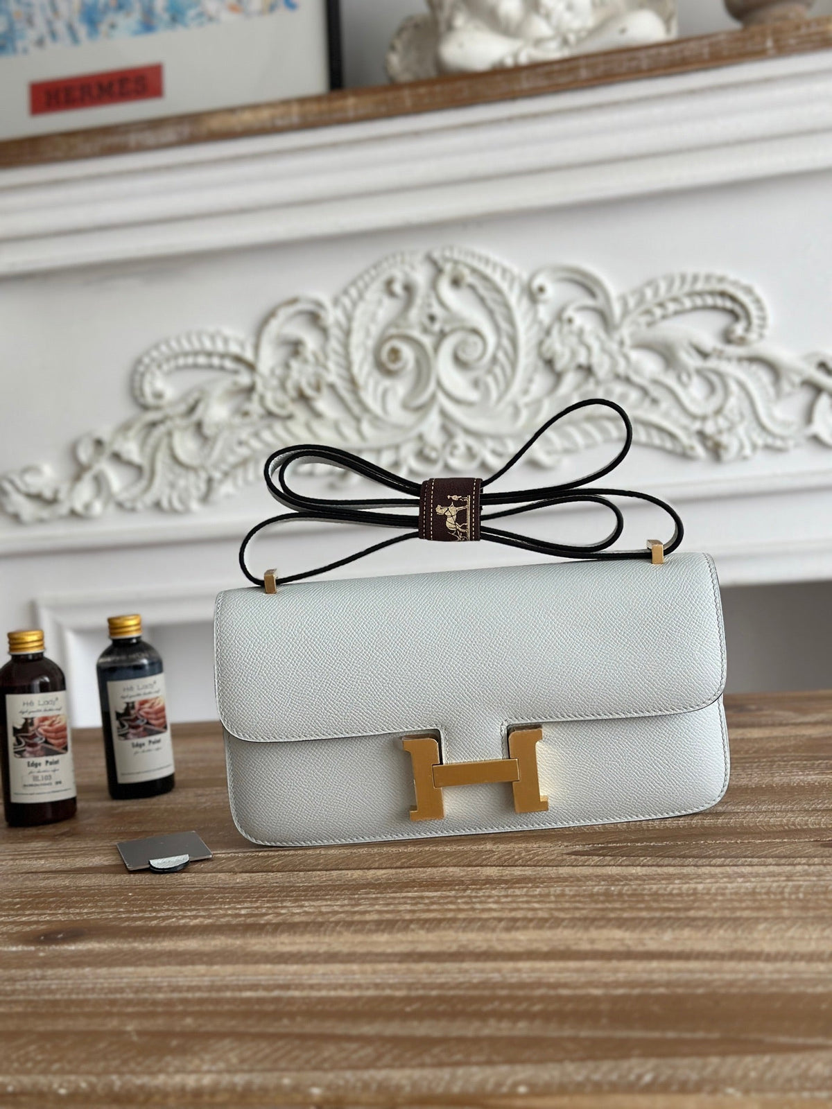 High-end Hermes 2026 Constance Elan 26cm Bag Epsom Leather 2