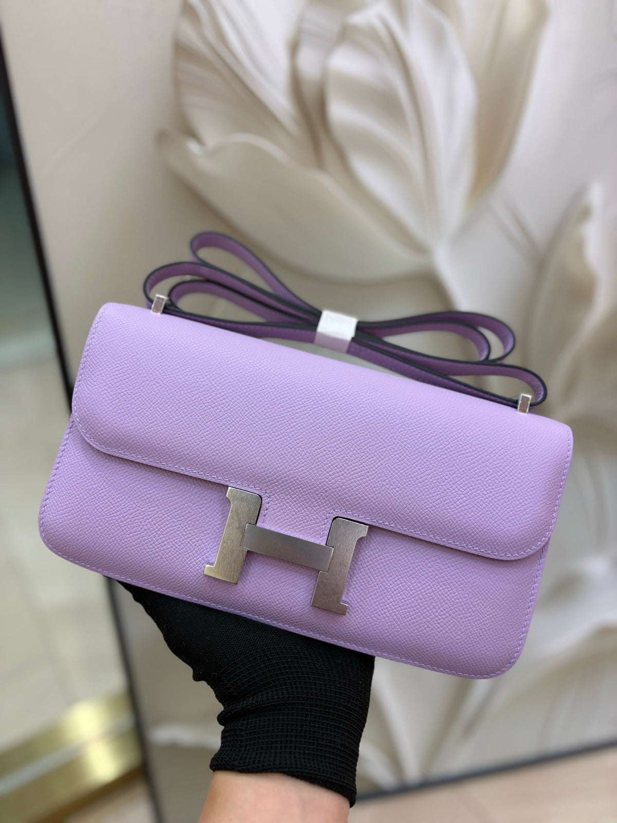 High-end Hermes 2026 Constance Elan 24cm Bag Epsom Leather 1