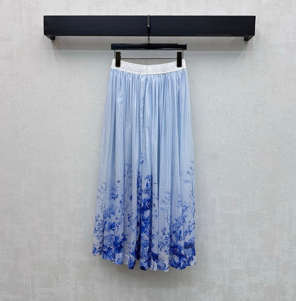 Dior 2026 Two-Piece Printed Midi Skirt Cotton 378658