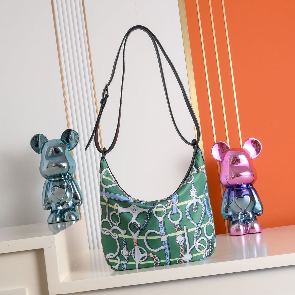 High-end Hermes 2026 Sursoie To Go Bag 22.5cm Silk/Swift Leather