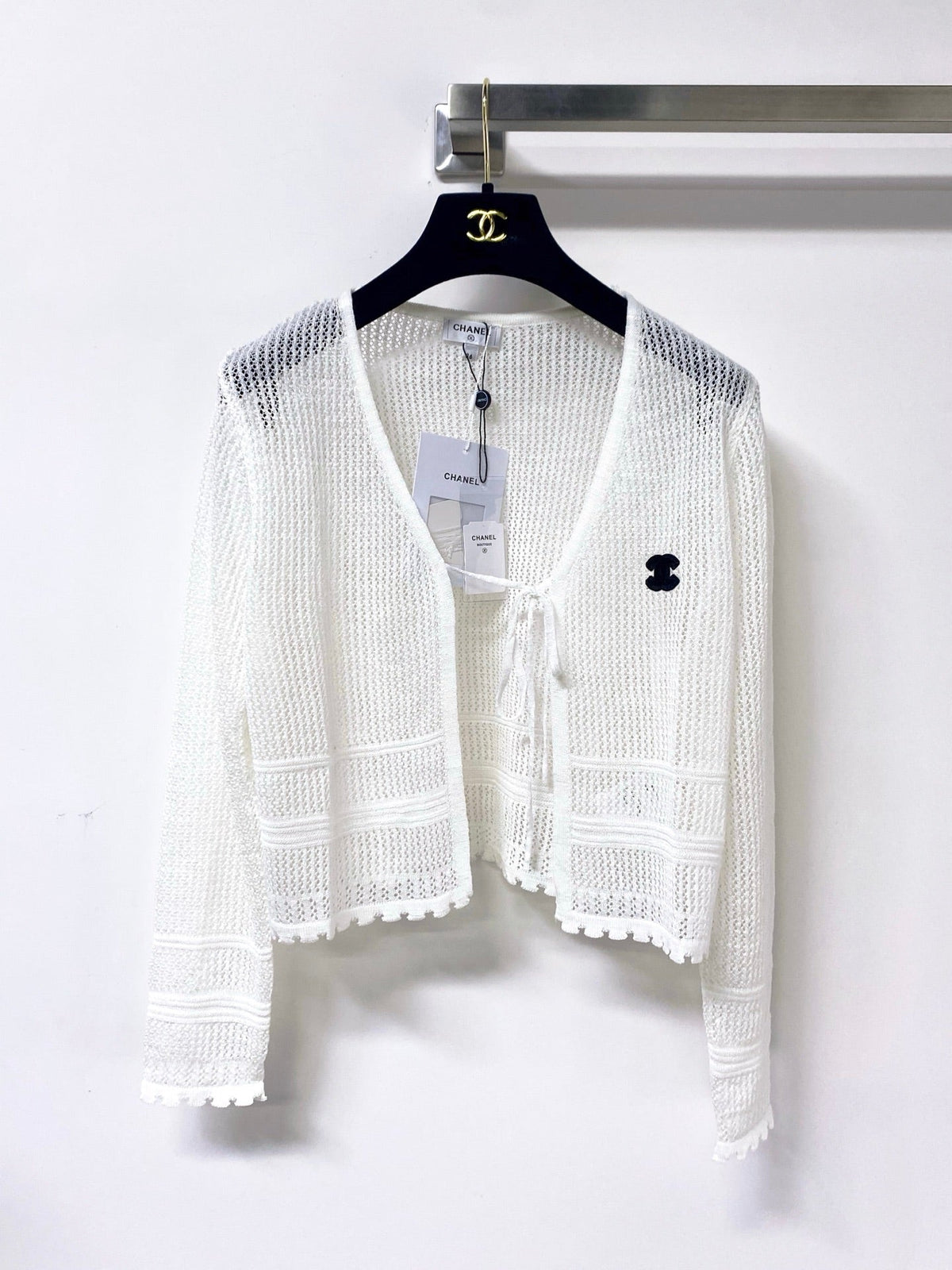 Chanel 2026 Short Knitted Cardigan Cotton 419392