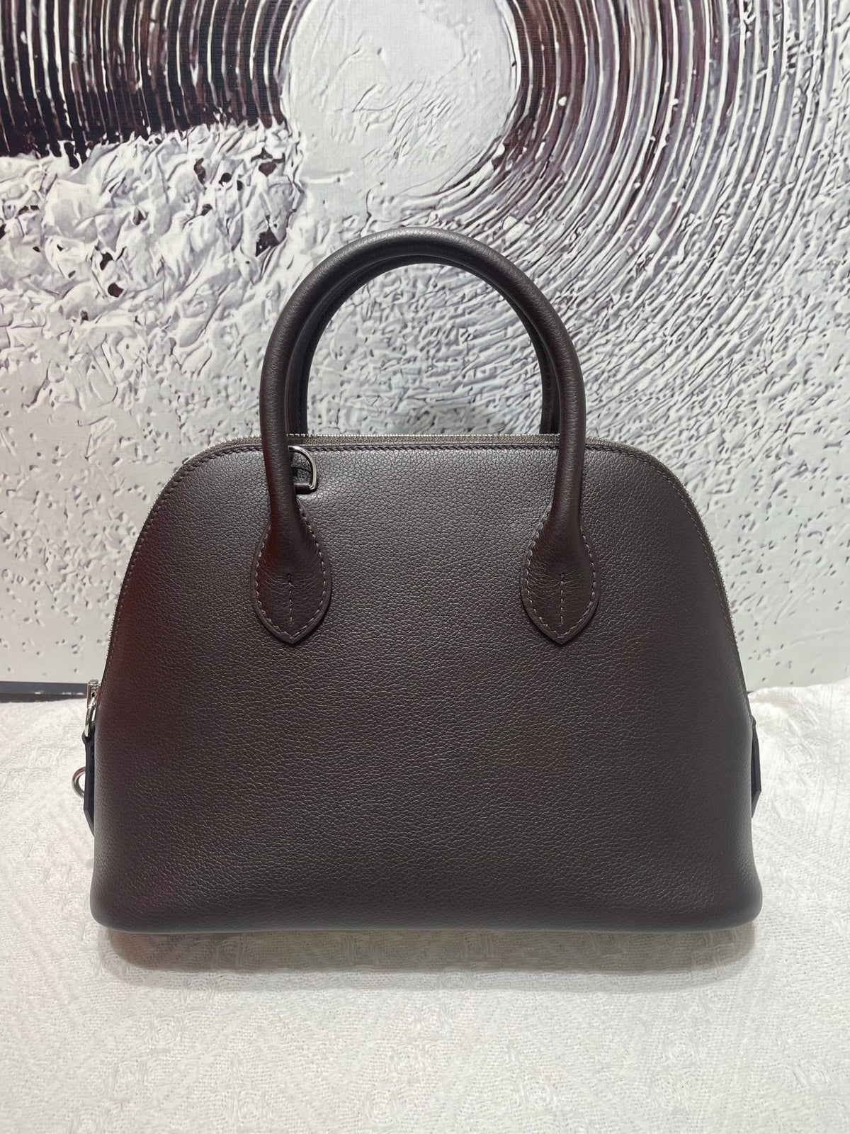 High-end Hermes 2026 Bolide Bag 25cm Evercolor Leather