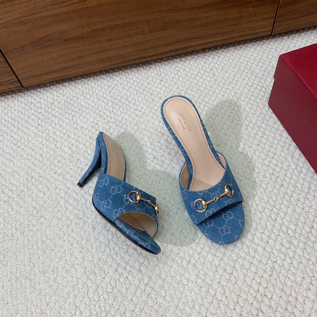 Gucci 2026 Horsebit High-heeled 85mm Sandal 896100
