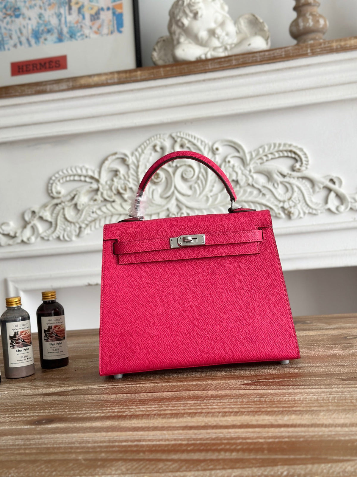 High-end Hermes 2026 Kelly Bag 25cm Epsom Leather