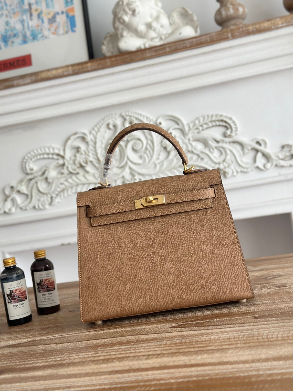 High-end Hermes 2026 Kelly Bag 25cm Epsom Leather