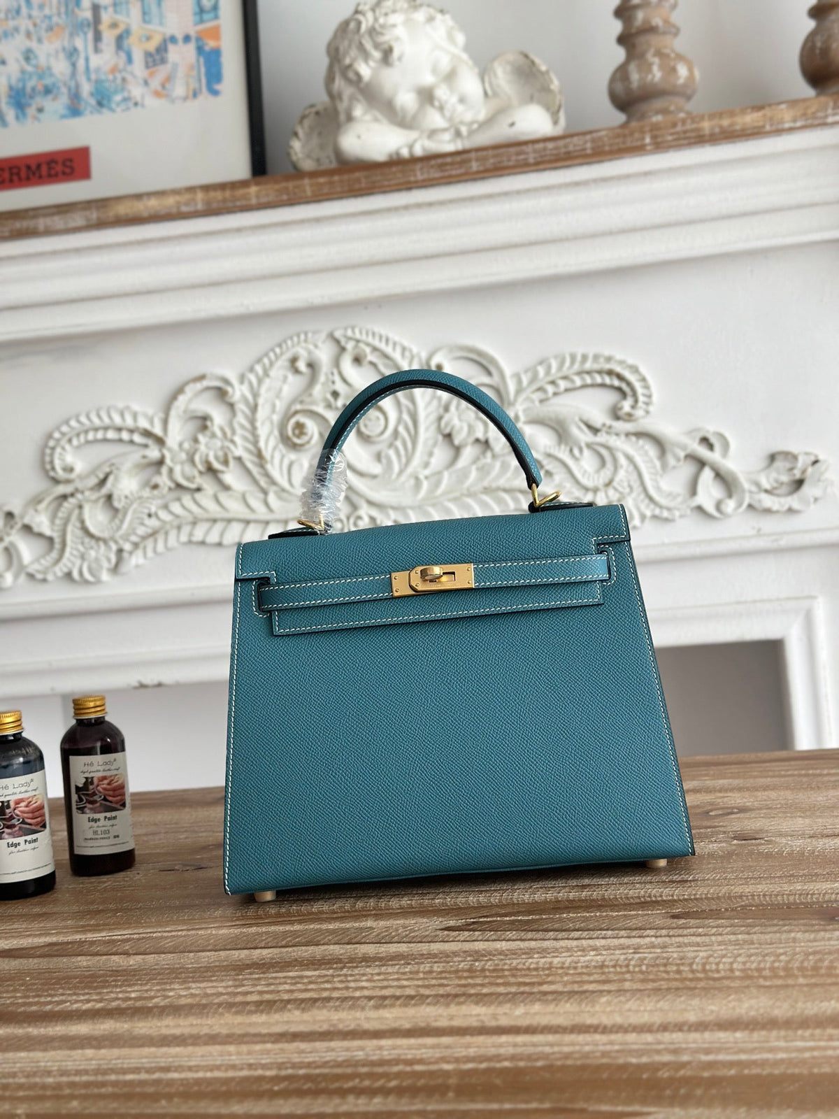 High-end Hermes 2026 Kelly Bag 25cm Epsom Leather