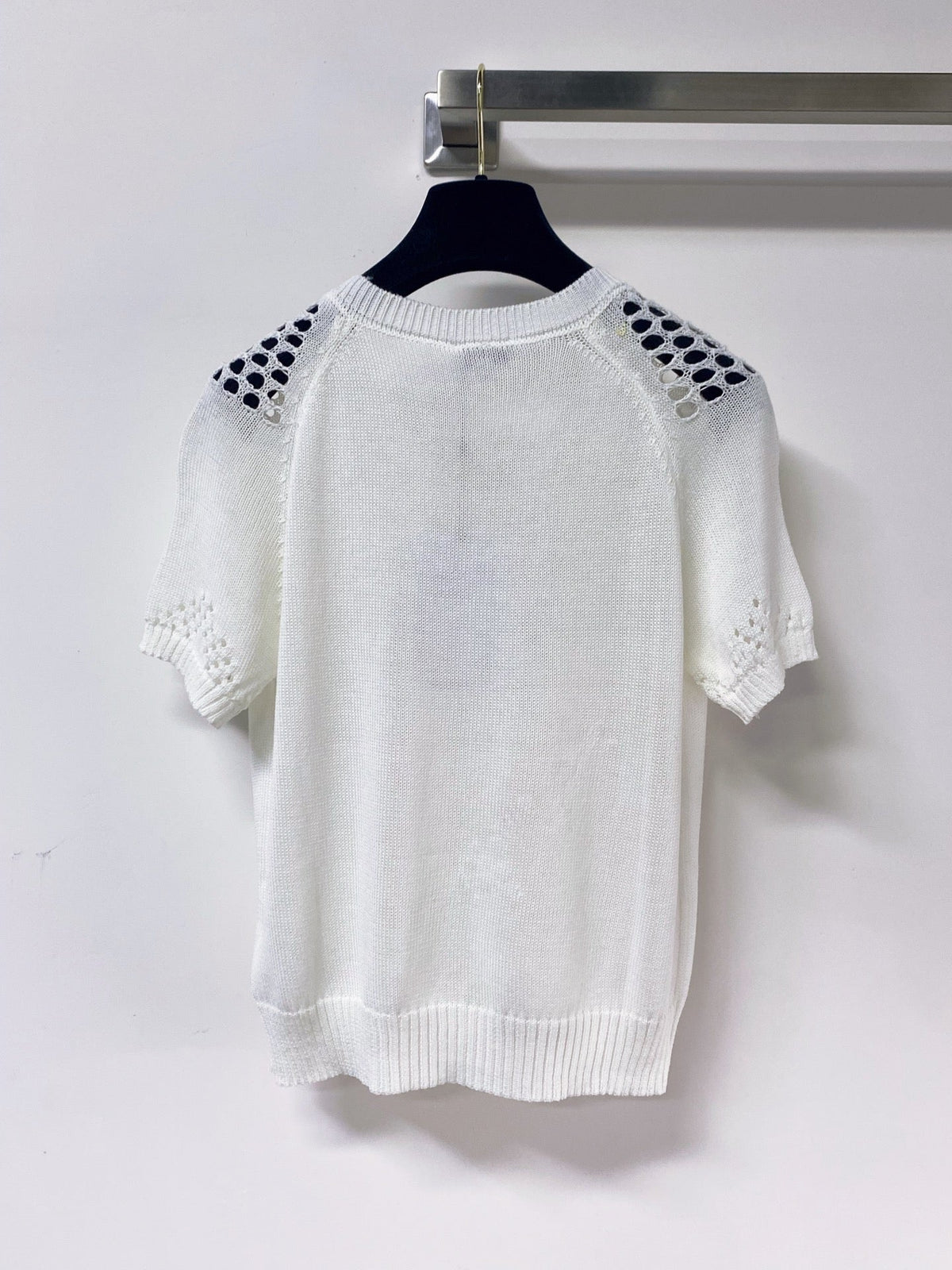 Chanel 2026 Short-Sleeve Shirt Nitrile Cotton 471933