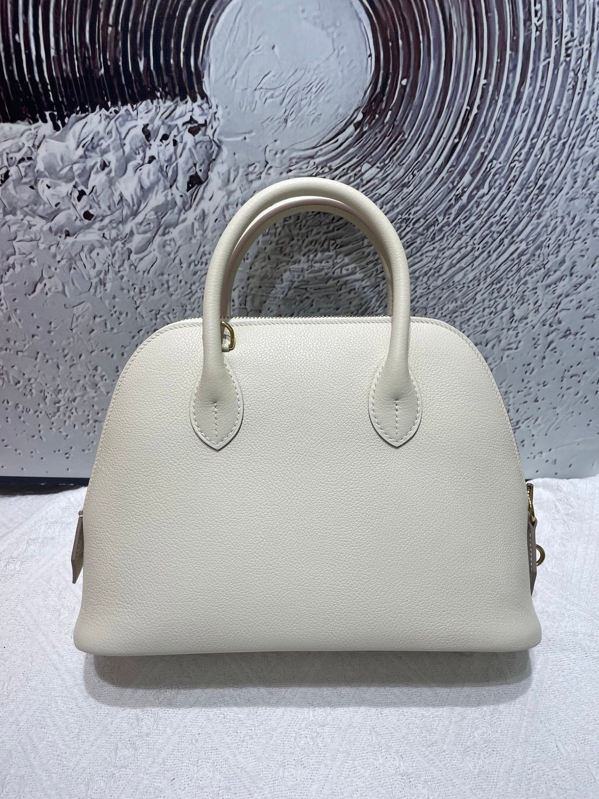 High-end Hermes 2026 Bolide Bag 25cm Evercolor Leather