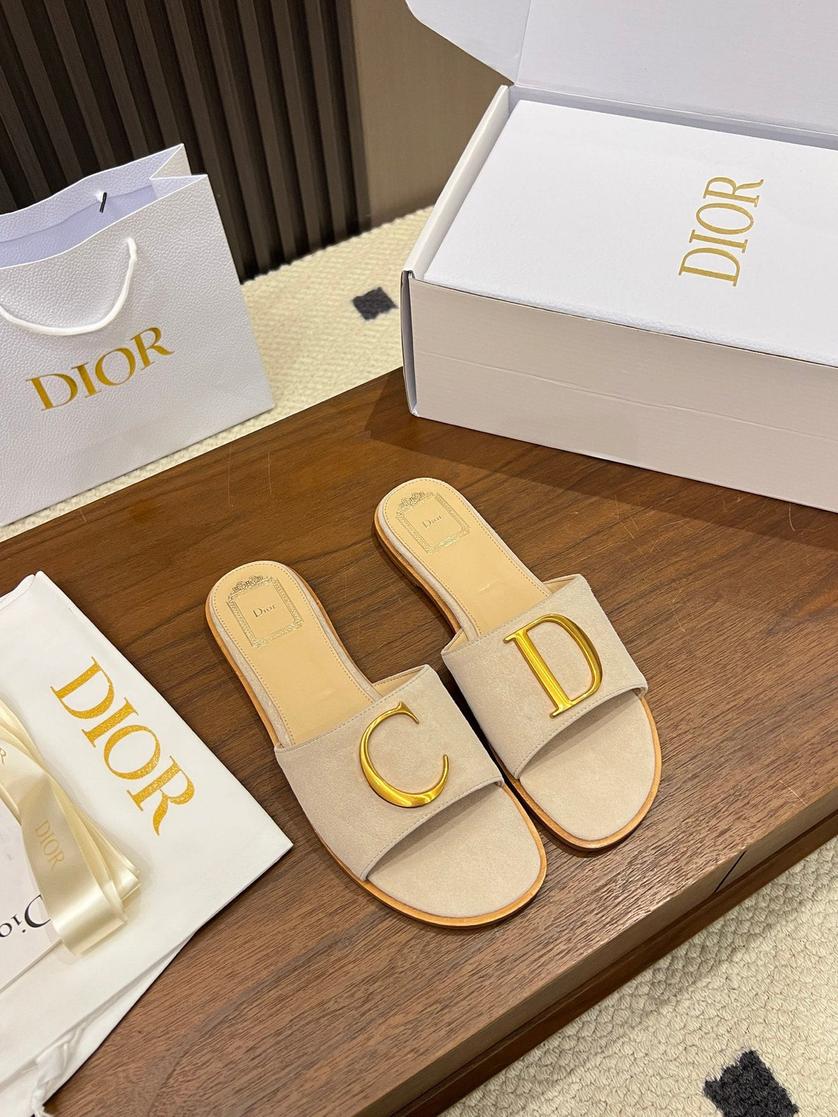 Dior 2026 Slipper Leather 904812