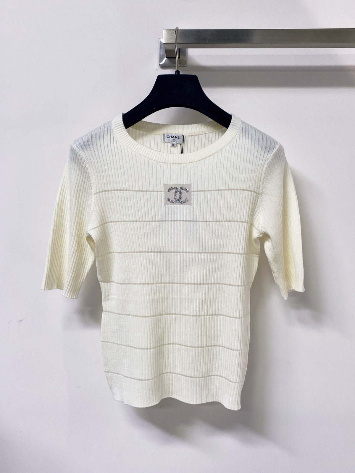 Chanel 2026 Short-Sleeve Shirt Laine Wool 479880