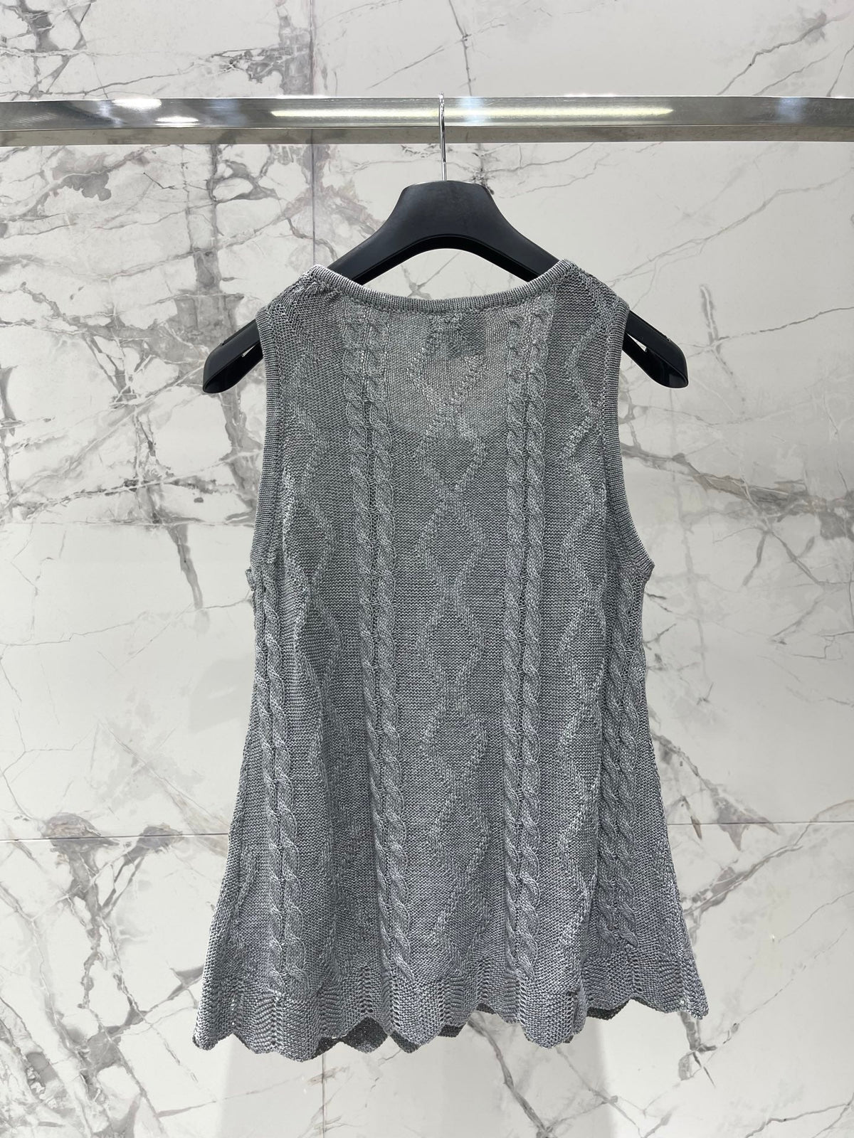 Dior 2026 Knitted Sleeveless Vest Cotton 482685