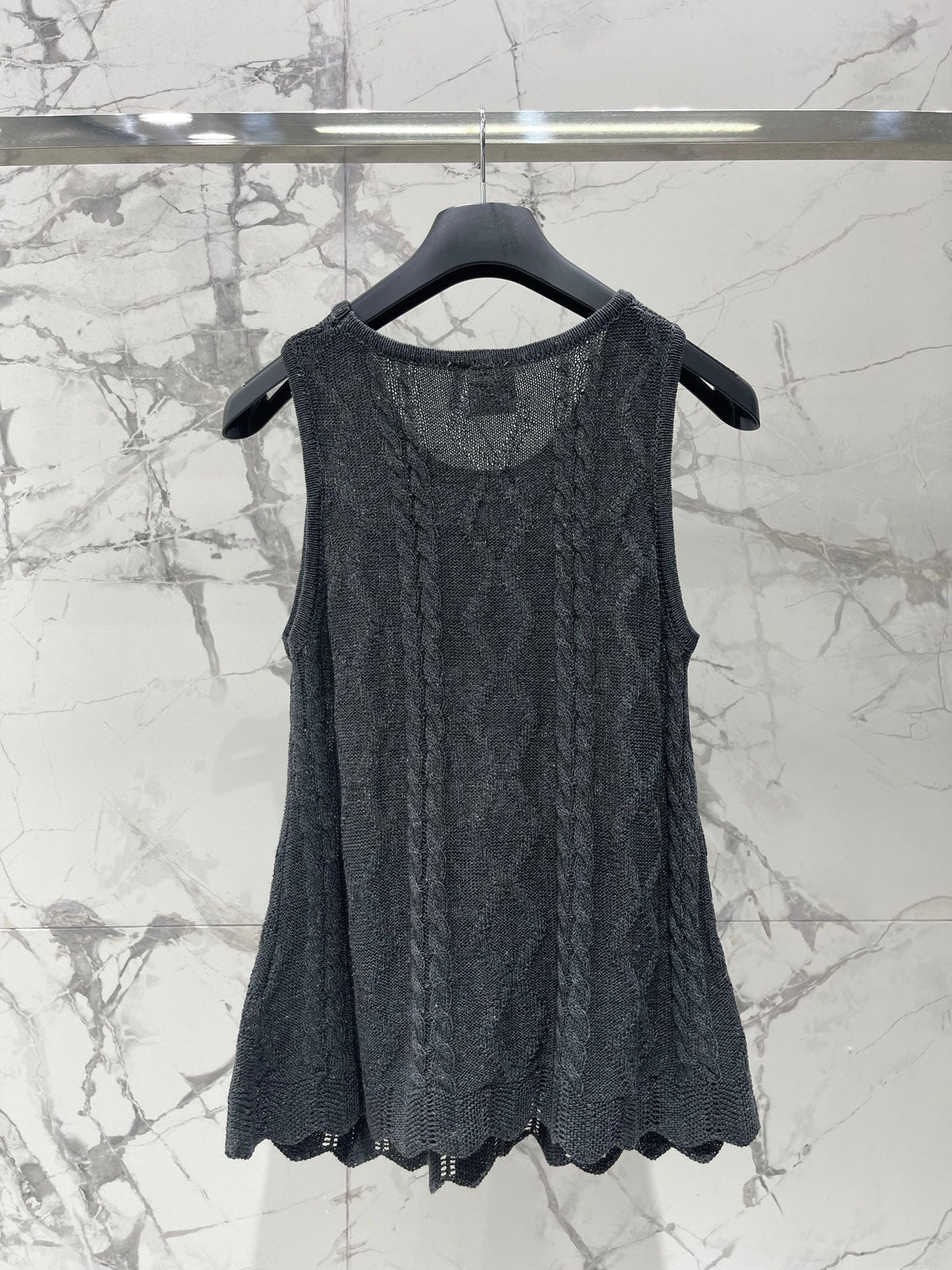 Dior 2026 Knitted Sleeveless Vest Cotton 482685