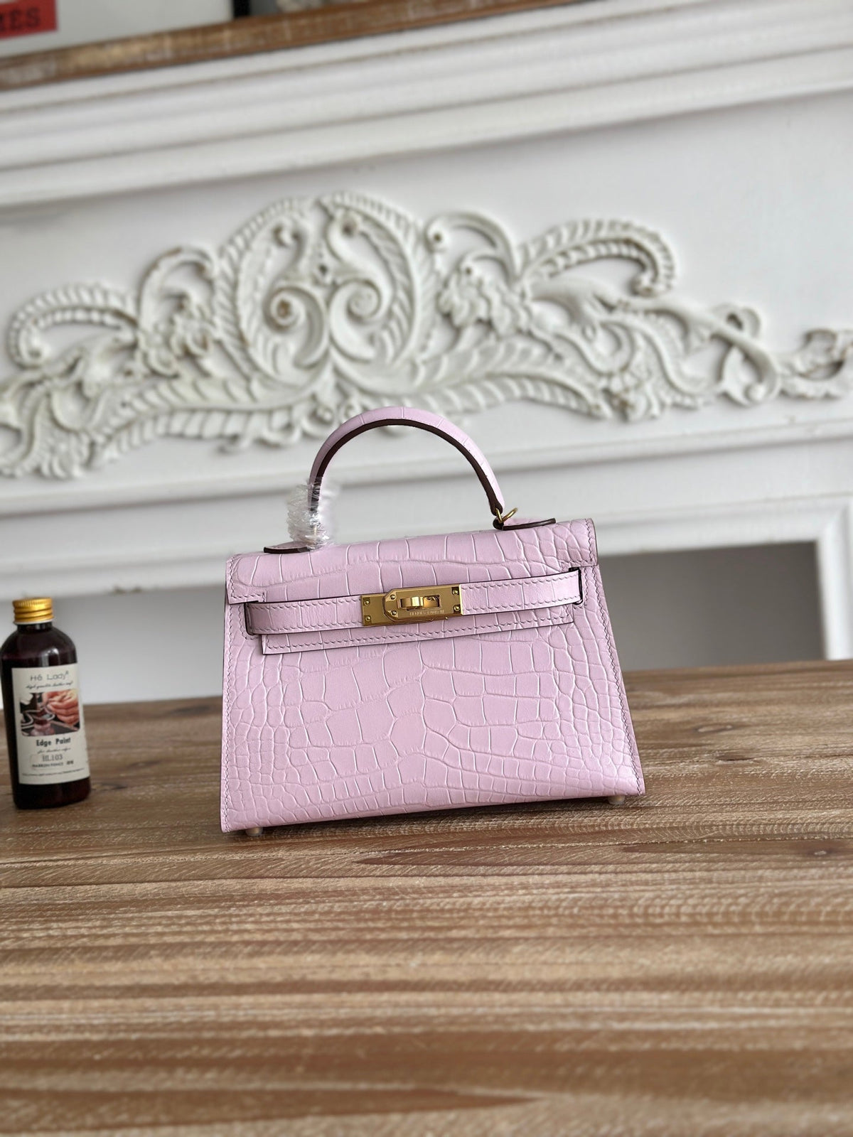 High-end Hermes 2026 Mini Kelly II 19cm Bag Crocodile Leather