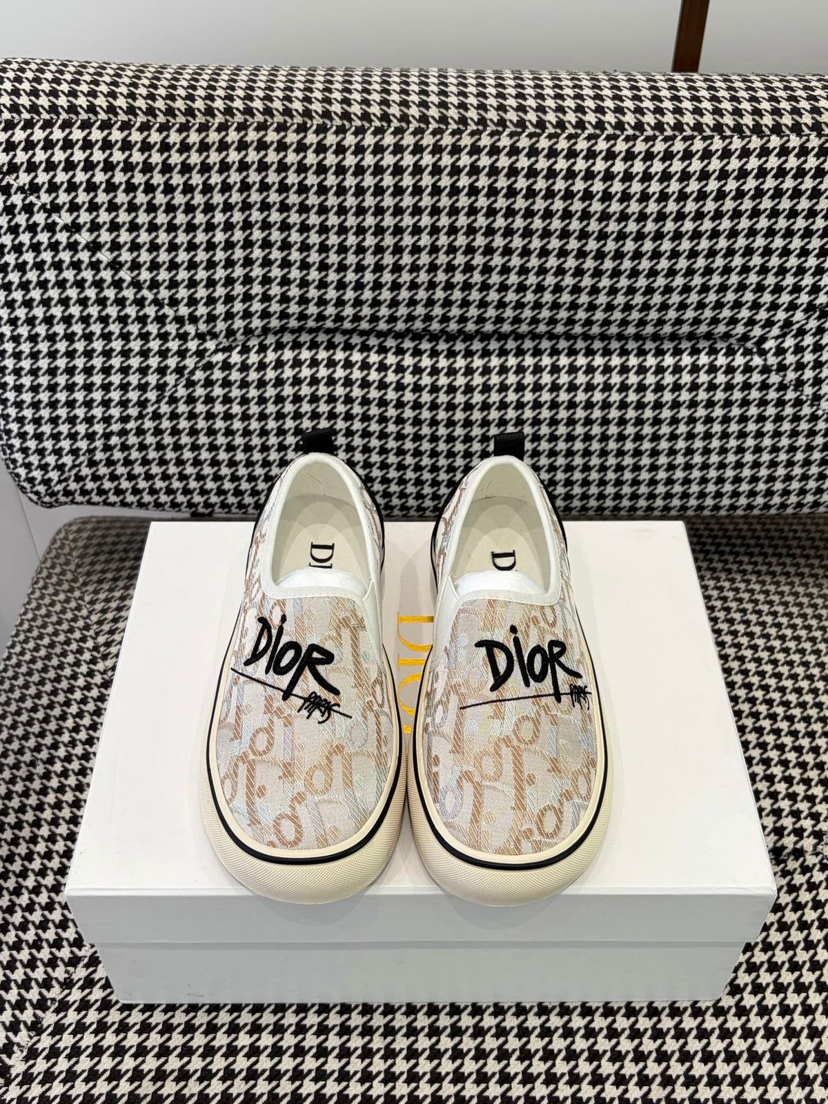 Dior 2026 Slip-on Sneaker Fabric Leather 910944