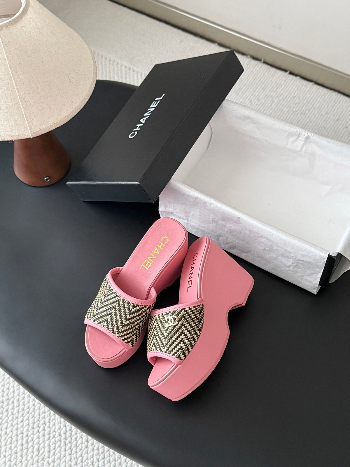 Chanel 2026 Sandals 120mm Lambskin 926367