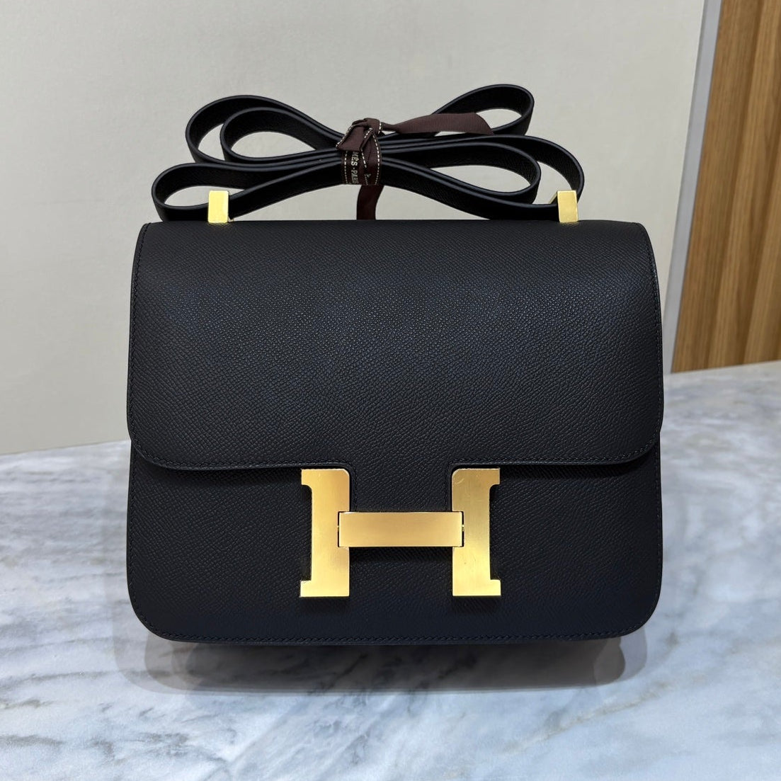 High-end Hermes 2026 Constance Bag 18cm Epsom Leather