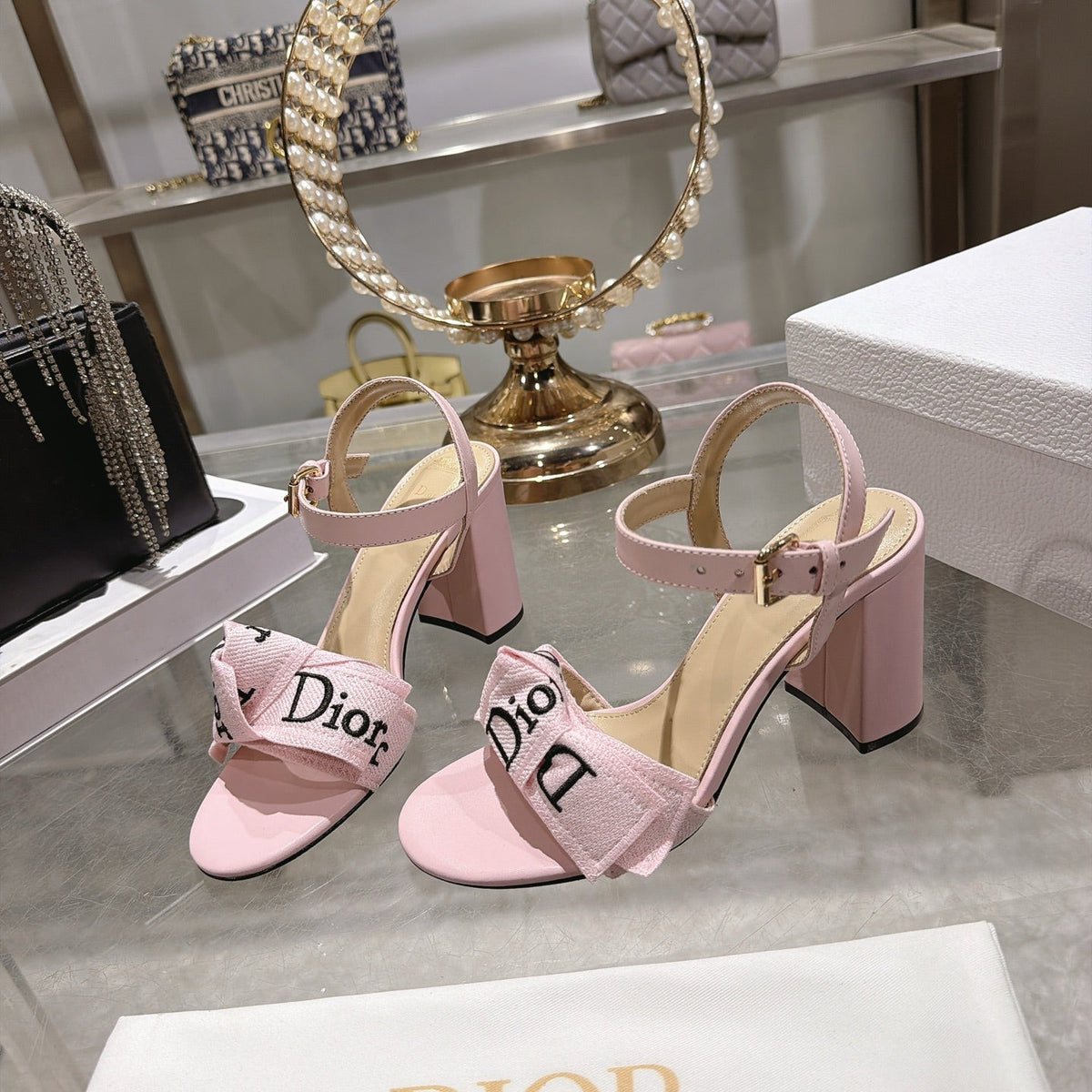 Dior 2026 J'Adior Sandal Fabric Leather 901715