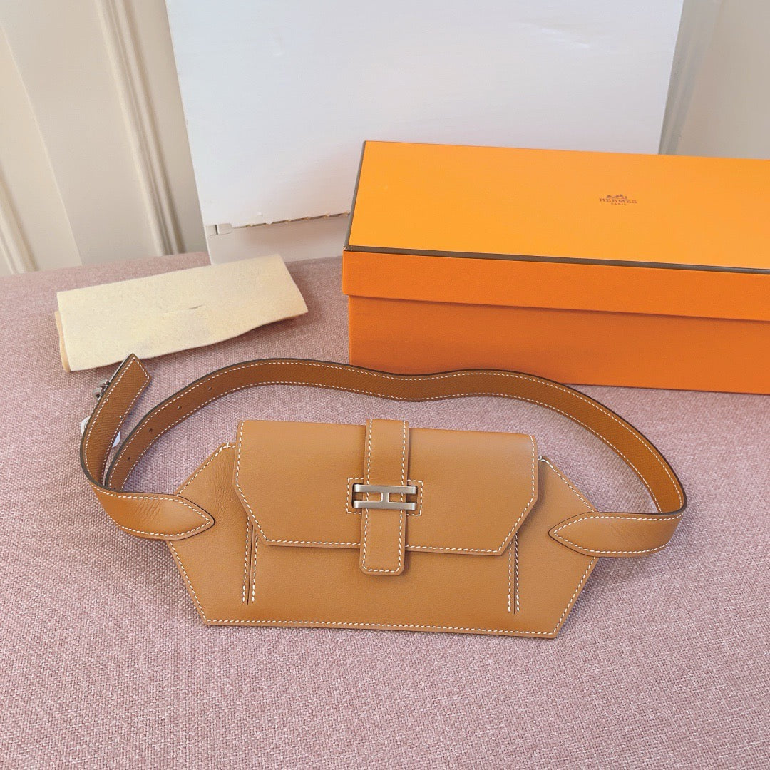 Hermes 2026 Elan Pocket 24 Belt Leather