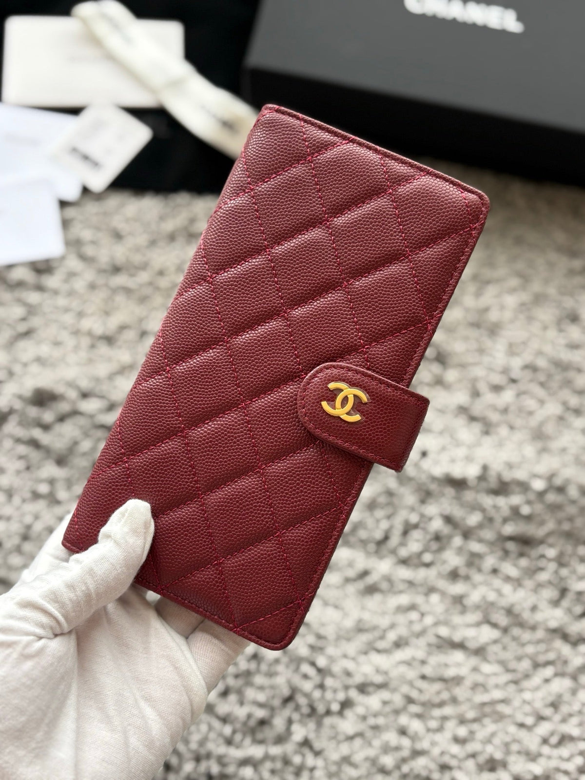 Chanel 2026 Long Wallet 19cm Leather 102500