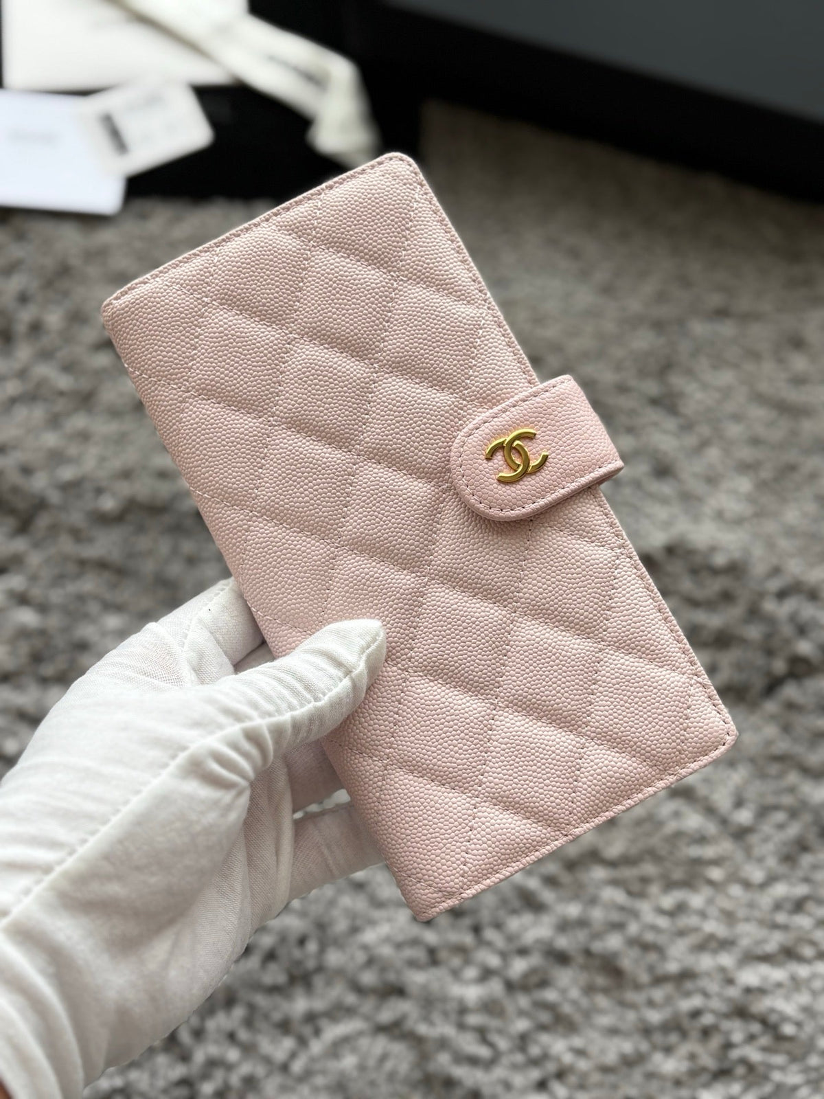 Chanel 2026 Long Wallet 19cm Leather 102500