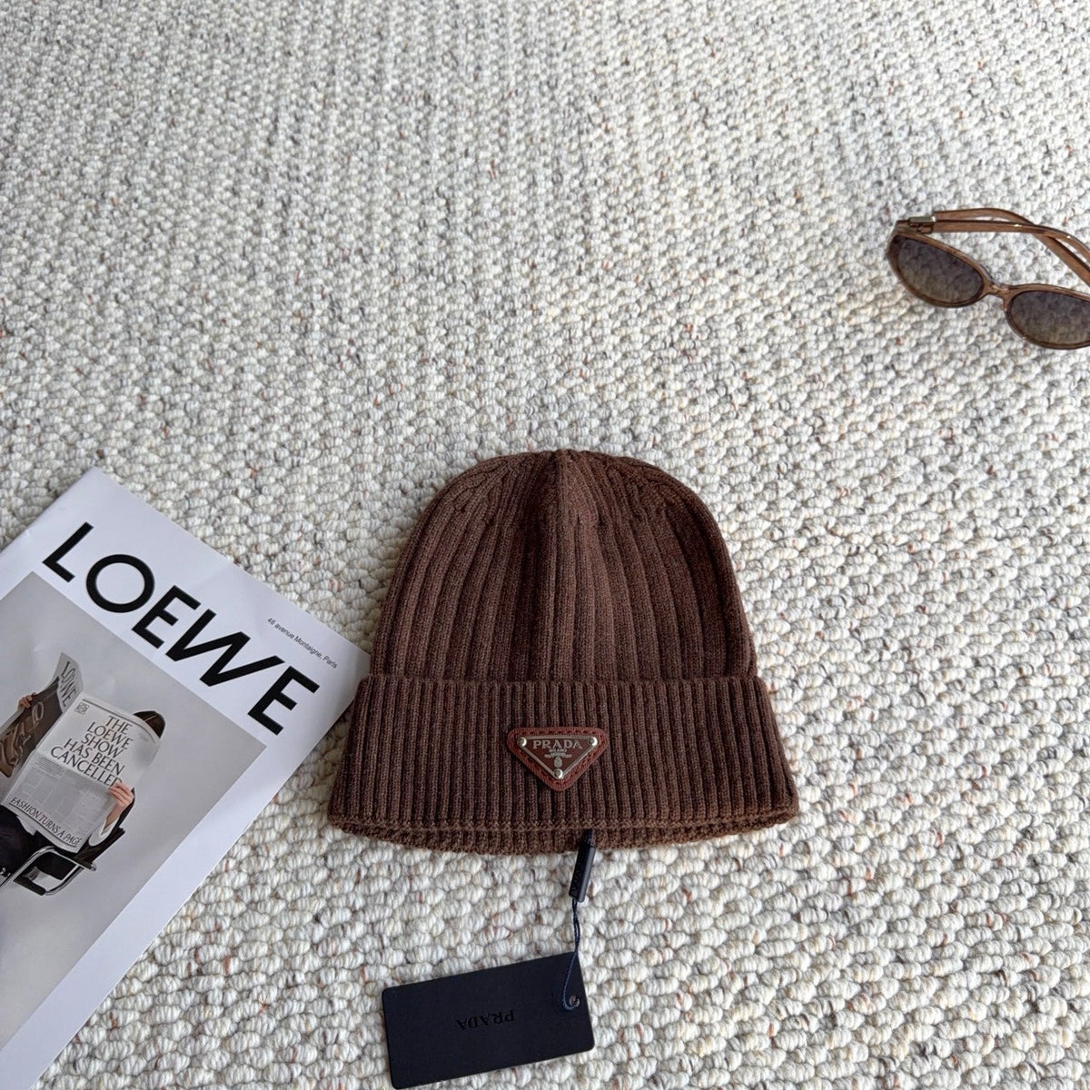 Prada Wool Hat 477736