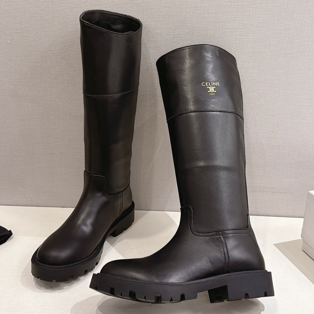 Celine 2026 Margaret Boots Leather 101100