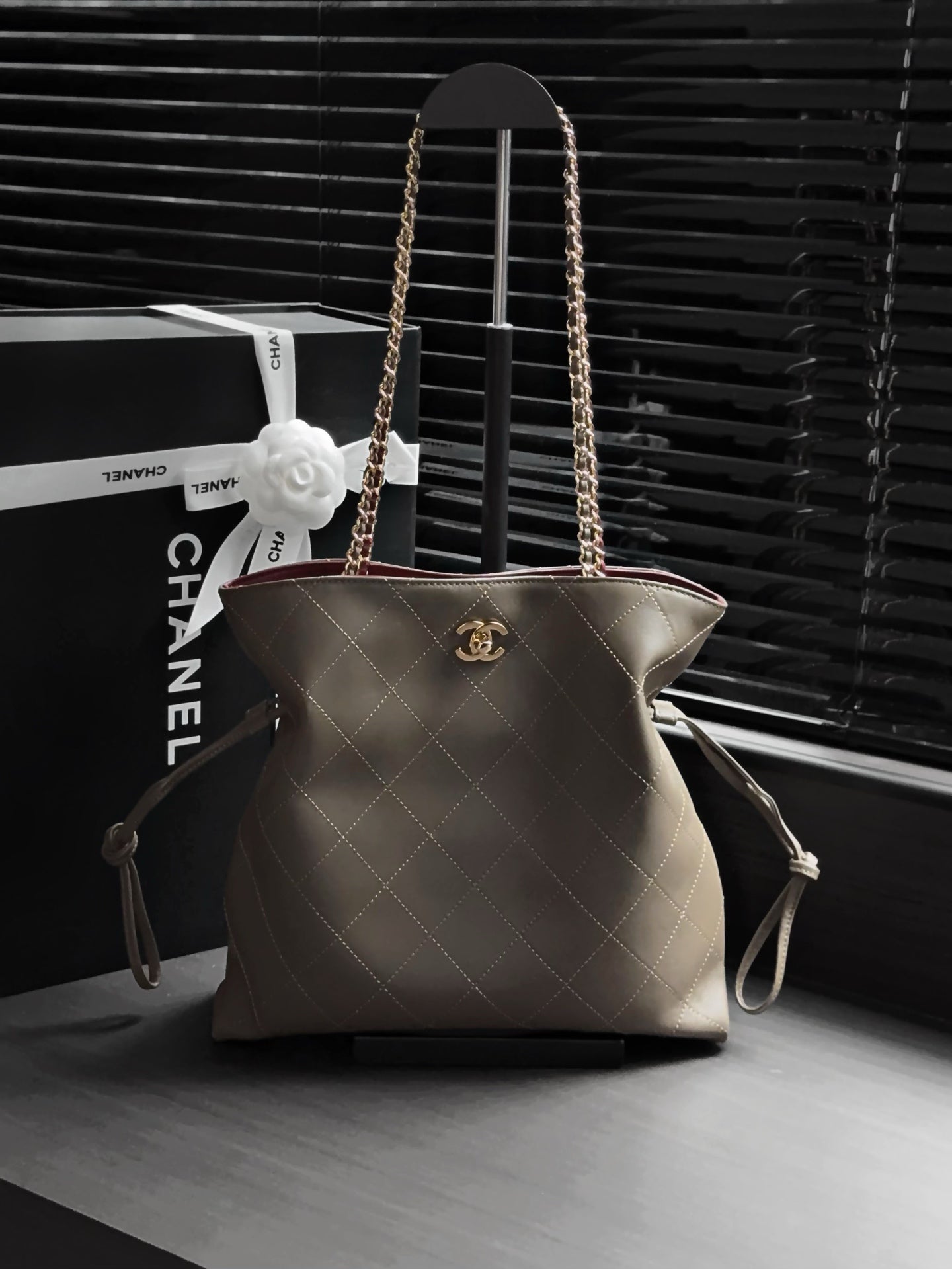 Chanel 2026 Lucky Tote Bag 34cm Lambskin