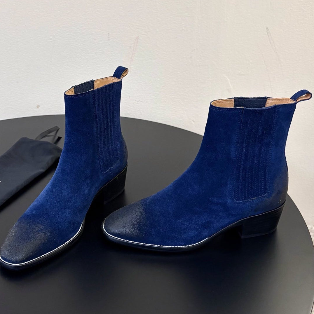Celine 2026 Ankle Boots 50mm Suede 104883