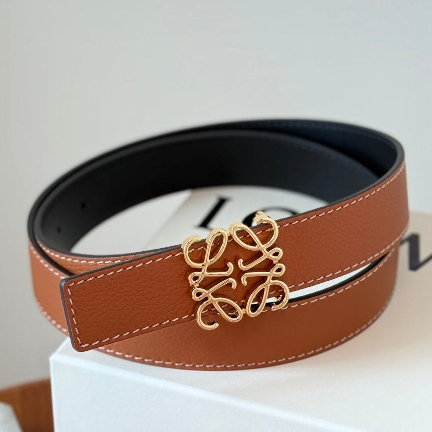 Loewe 2026 Anagram Reversible Belt 32mm Leather 217056