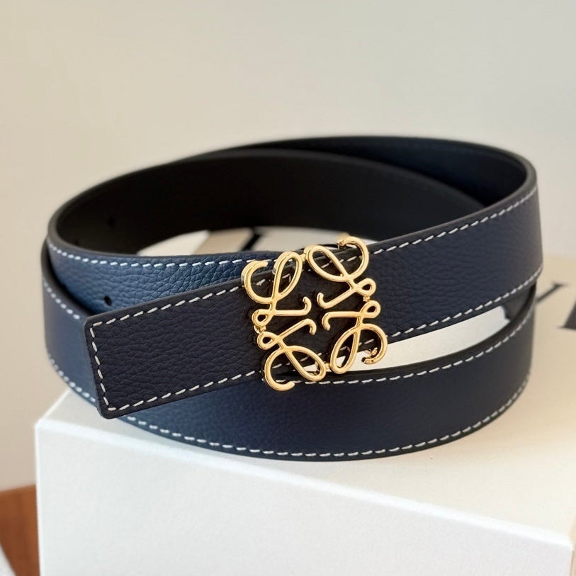 Loewe 2026 Anagram Reversible Belt 32mm Leather 217056