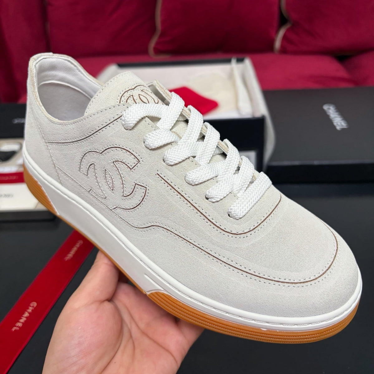 Chanel 2026 Sneaker Suede Rubber 129511