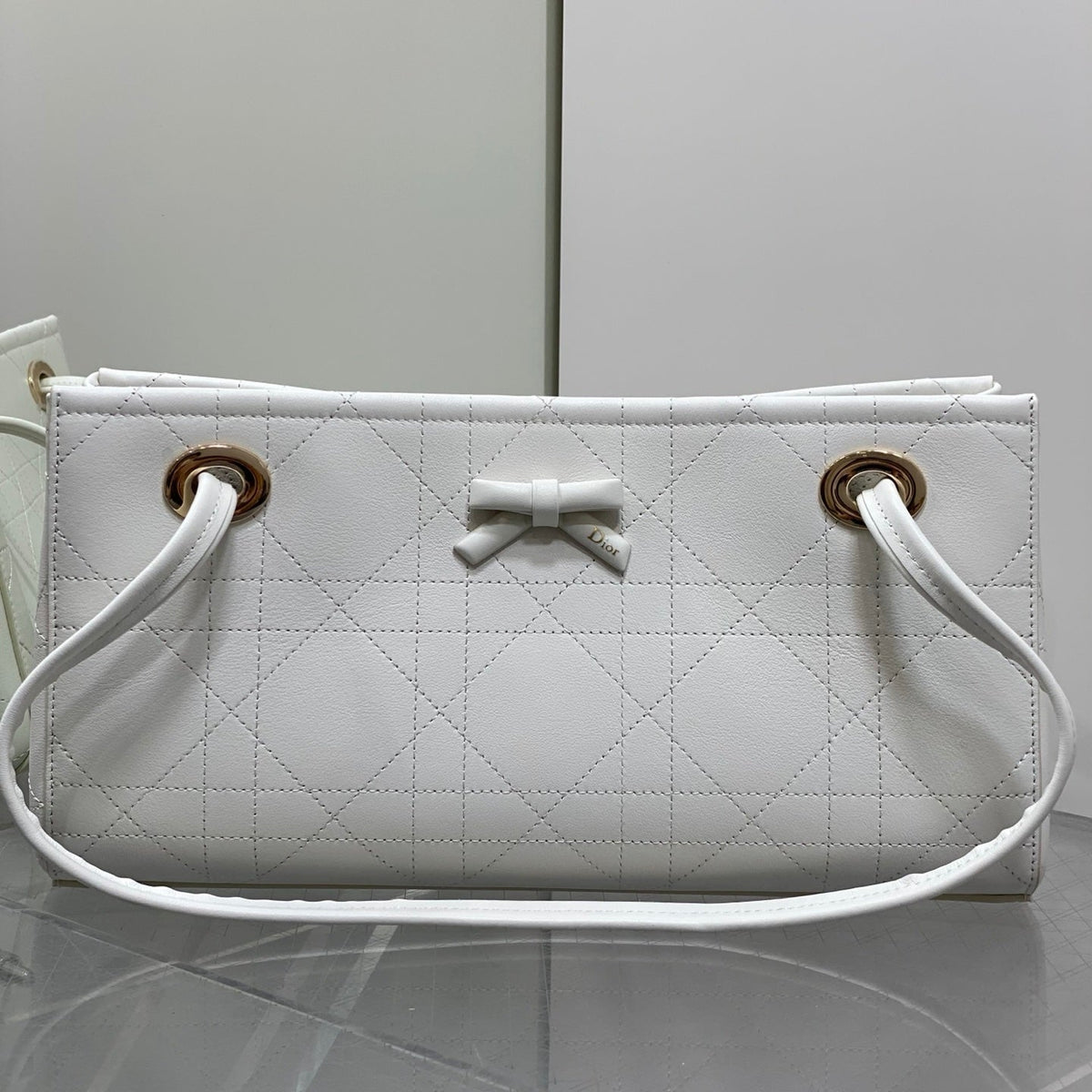 Dior 2026 Promenade Shopping Bag 31cm Suede Leather Canvas 408648