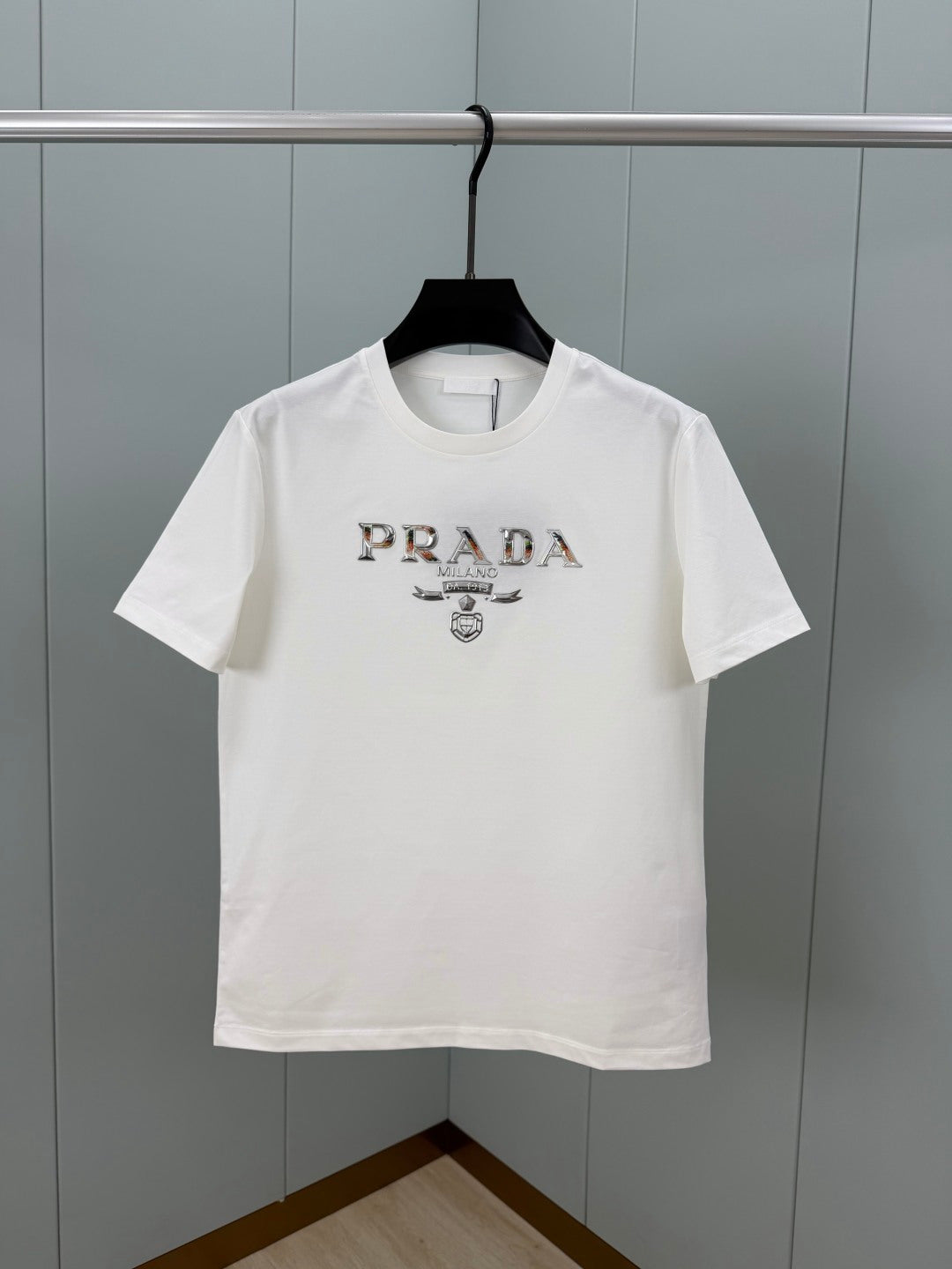 PRA 2026 Men's Short-Sleeve T-Shirt Cotton Sliver Logo 852808