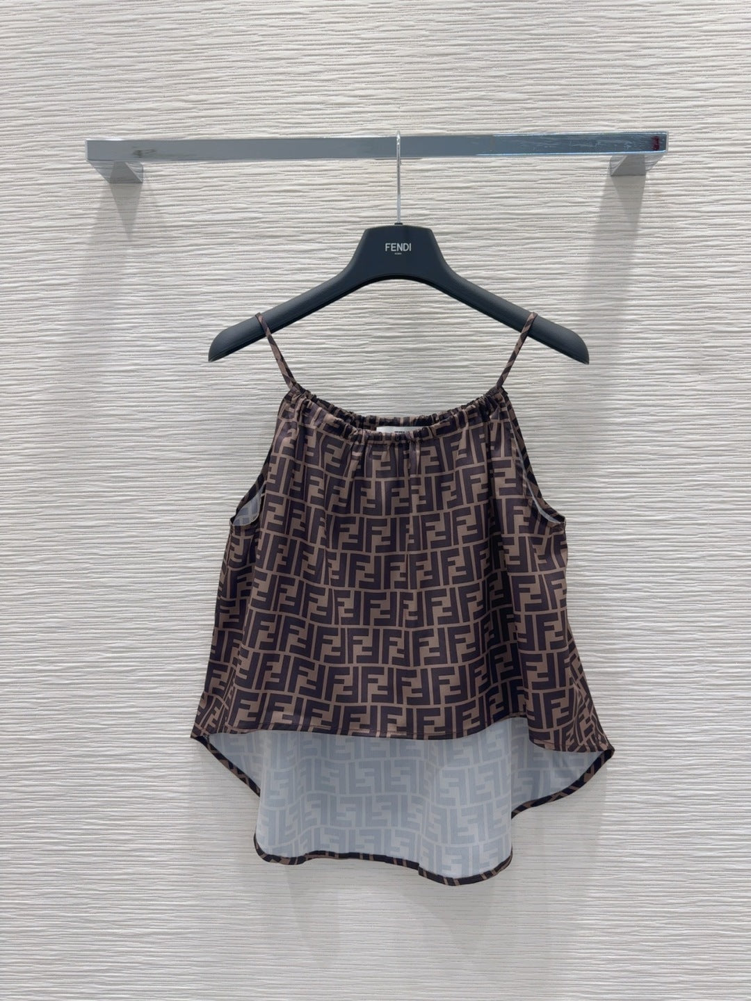 Fendi 25 Suit Brown Polyester Fiber