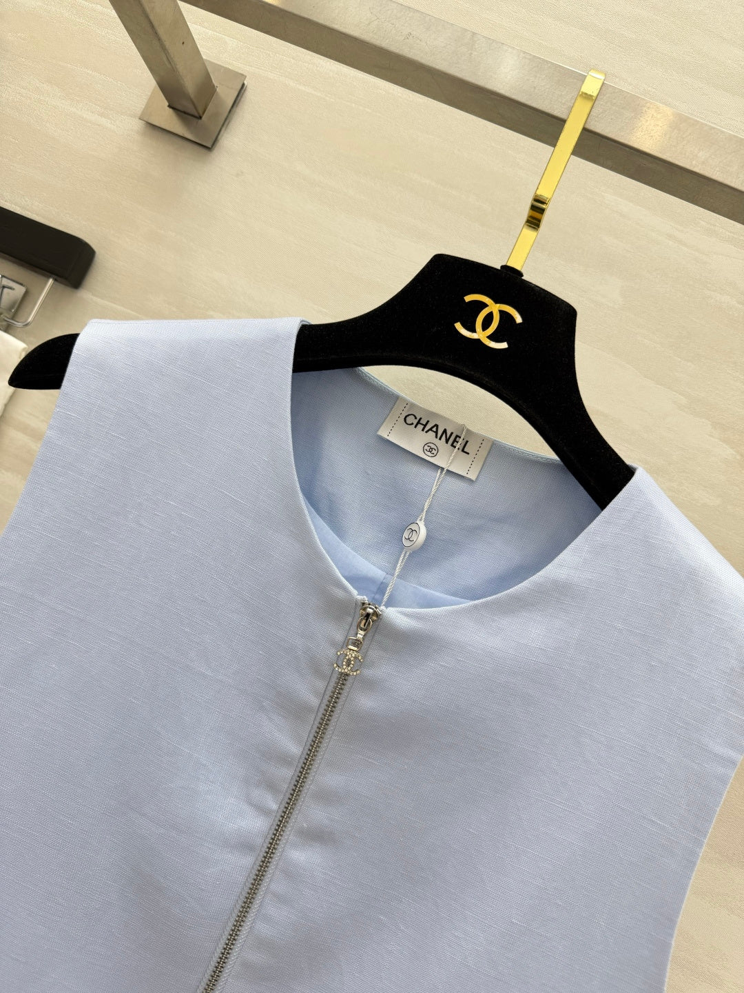 Chanel 2026 Vest Shirt Cotton-Linen 398793