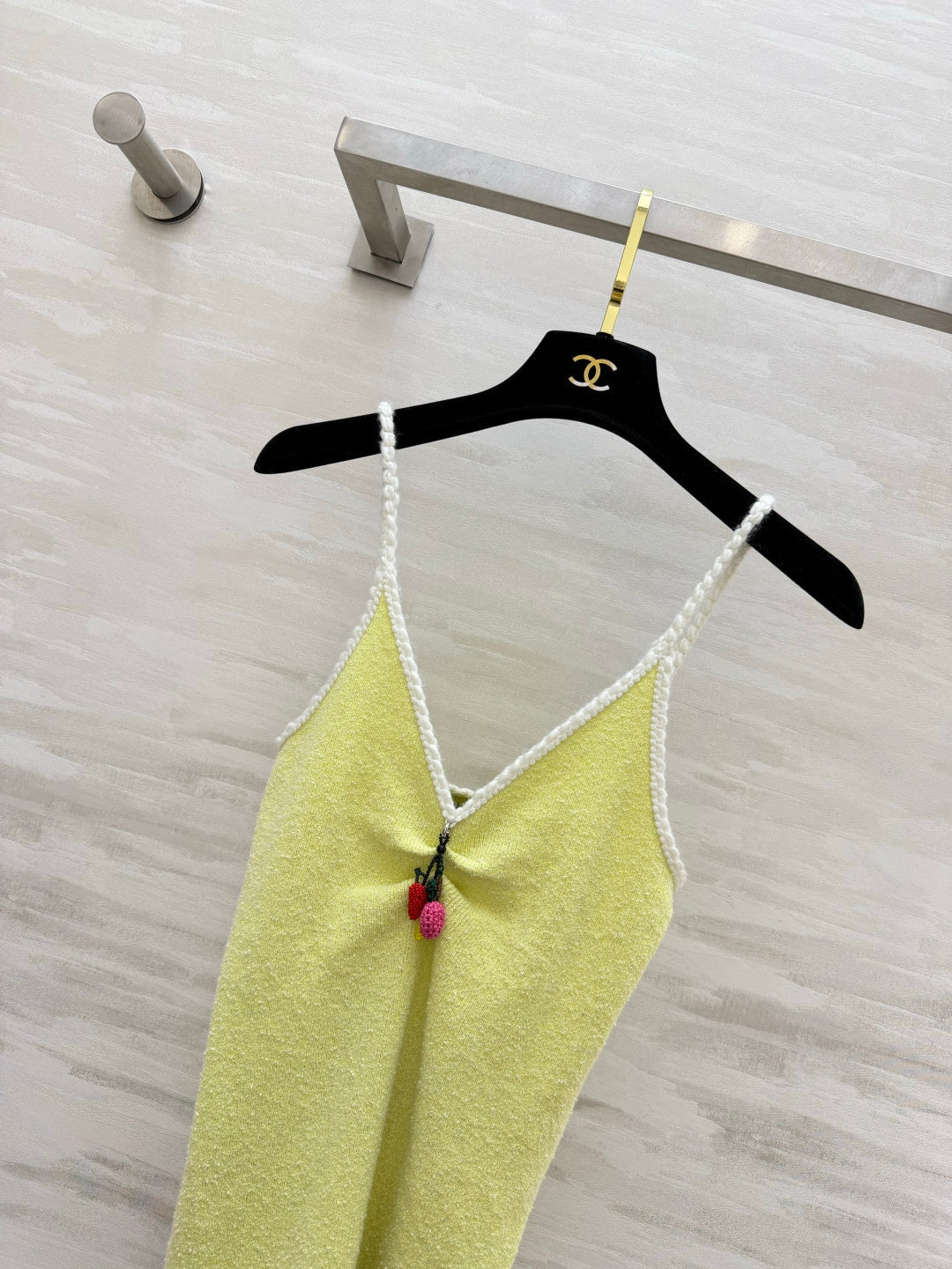 Prada 2026 Tank Top Yellow Cotton 402453