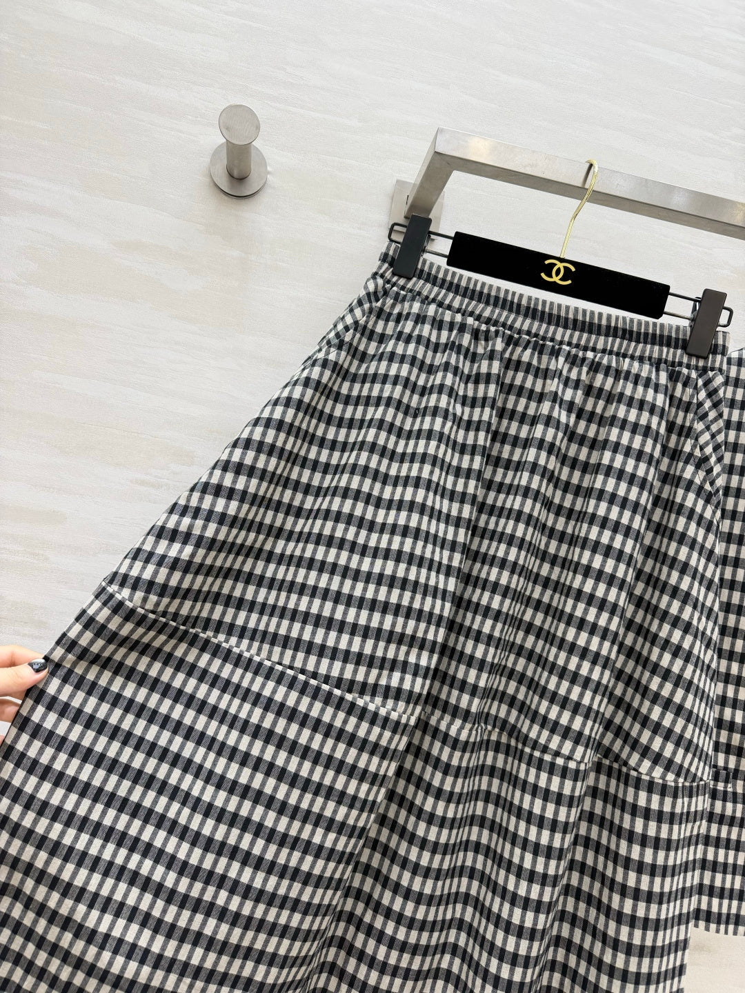 Prada 2026 Vest shirt And Midi Skirt Set Black Cotton 403394