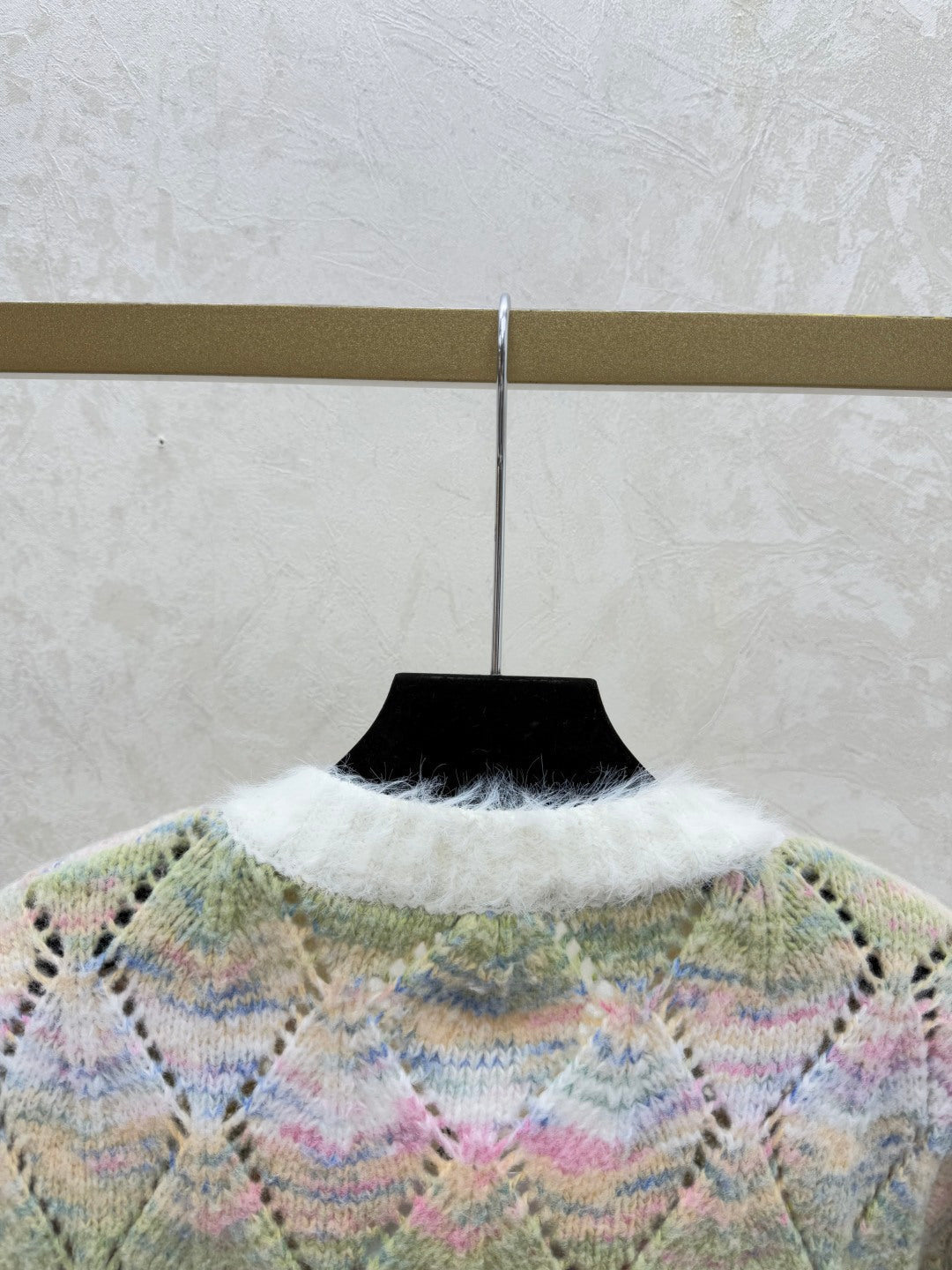 CC 26 Clover Cardigan Multicolor Wool 830605
