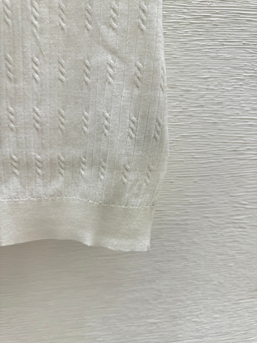 Miu Miu 2026  Sailor-style Knit Top With Tie Detail