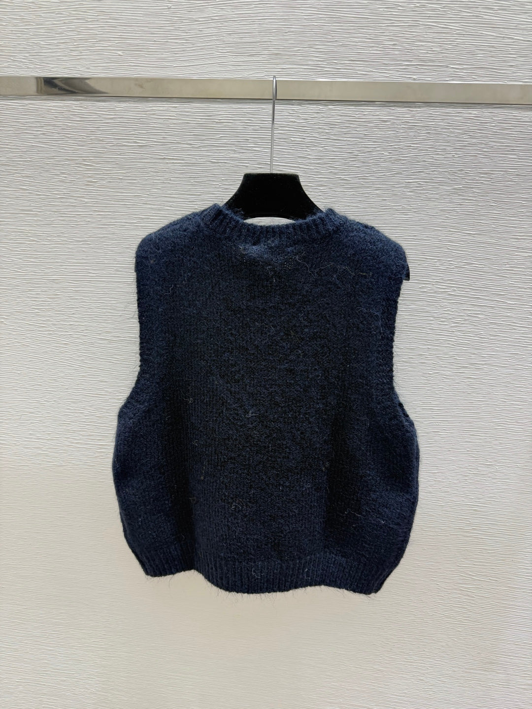 Dior 2026 Floral Crew Neck Knitted Vest Wool 244644